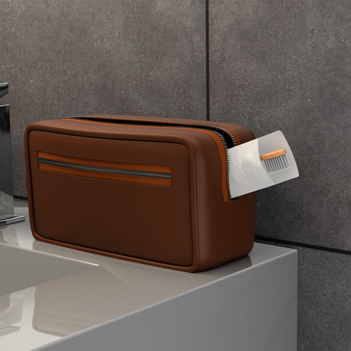 Tidy Brush Pouch For 1 Standard Toothbrush