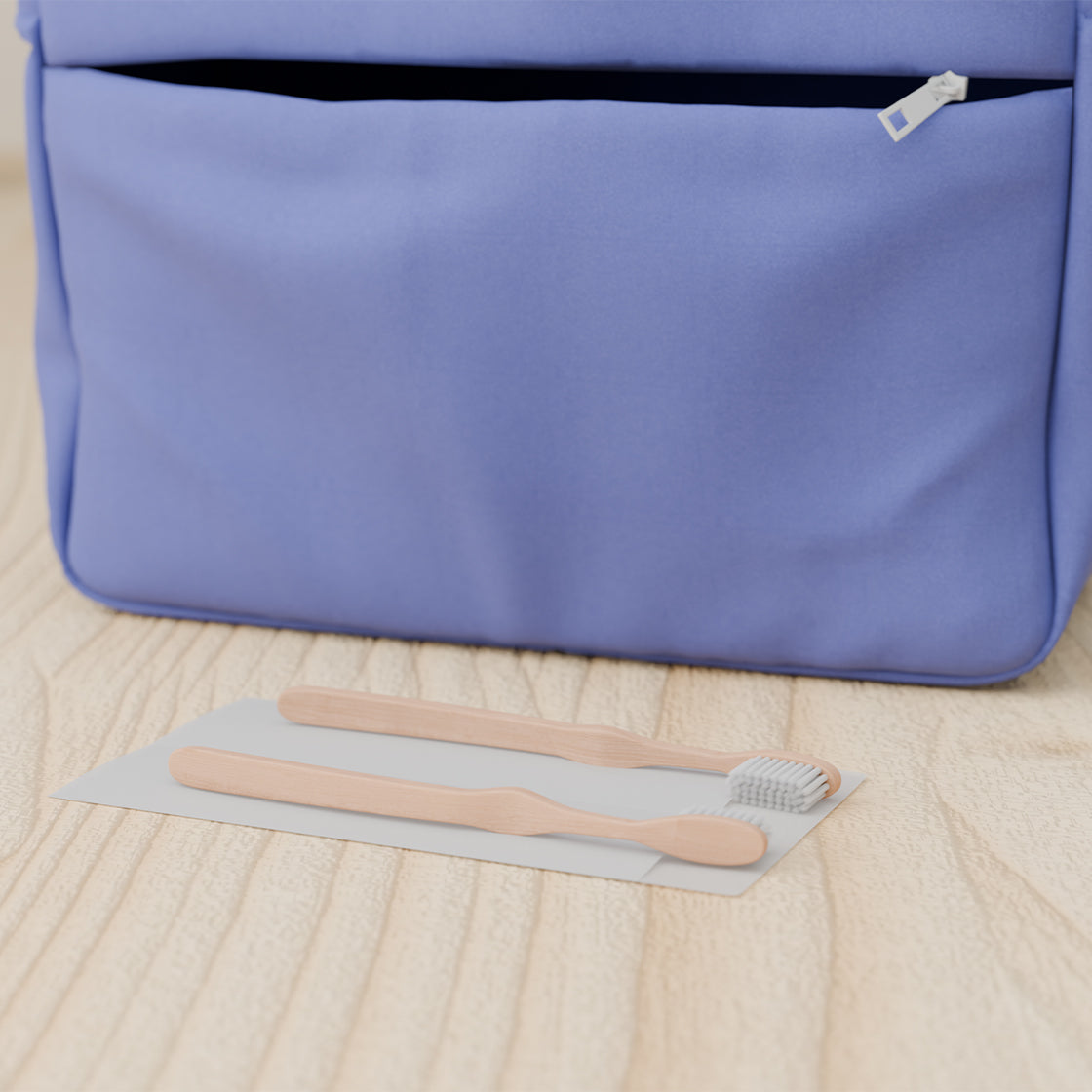 Tidy Brush Pouch For 2 Standard Toothbrushes
